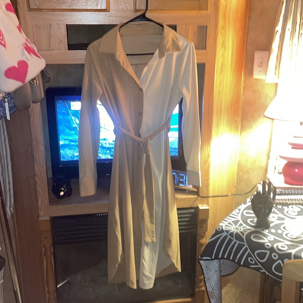 YOZY corduroy color block dress!